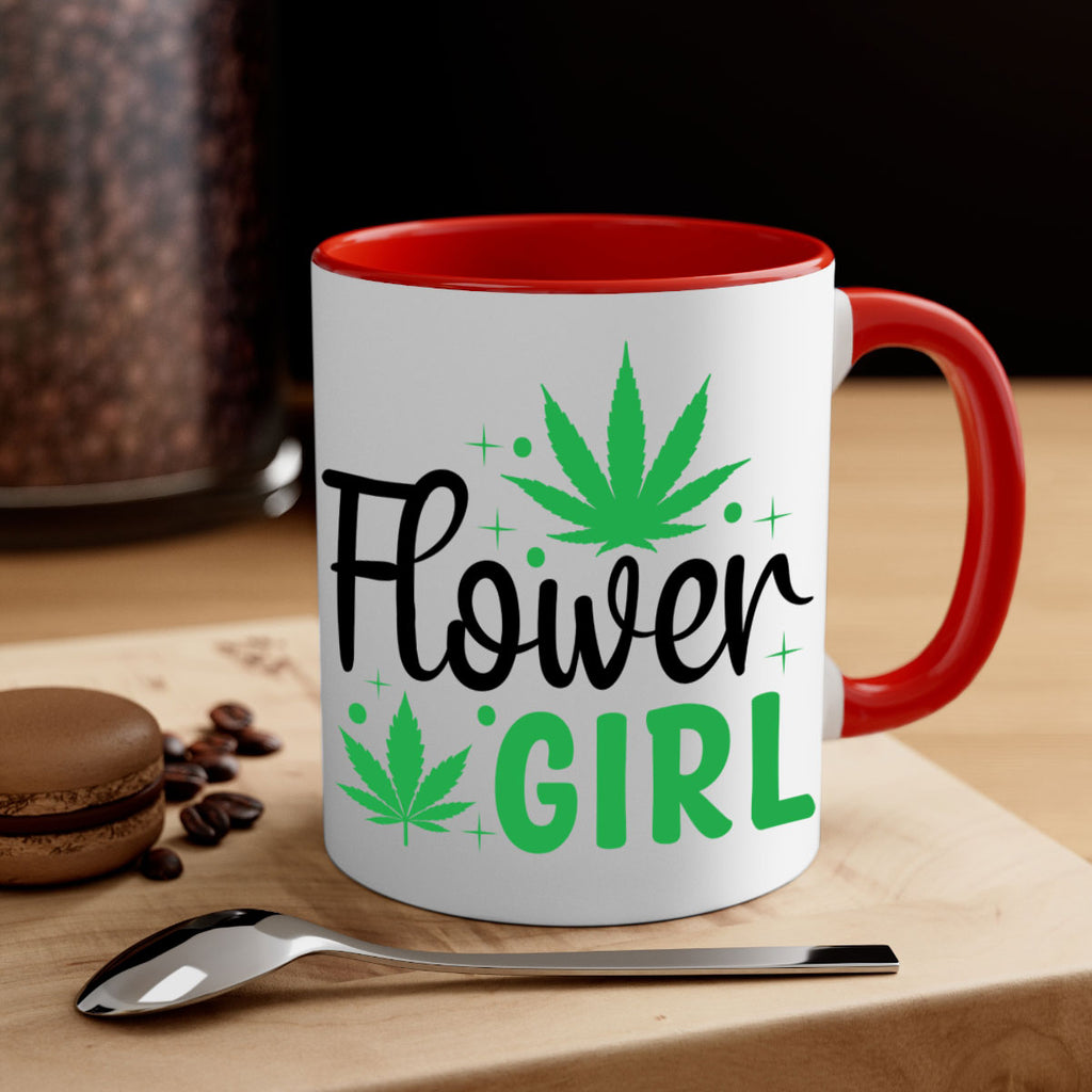 flower girl 83#- marijuana-Mug / Coffee Cup