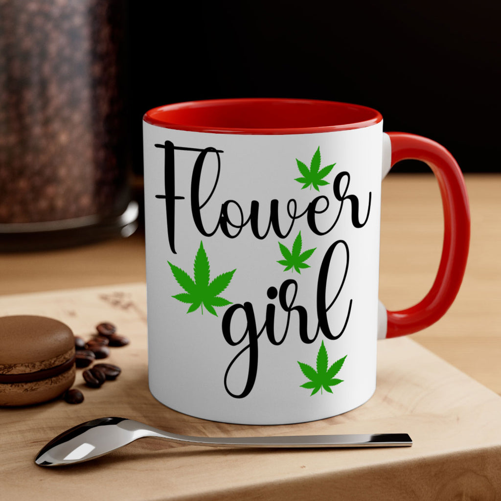 flower girl cannabis 84#- marijuana-Mug / Coffee Cup