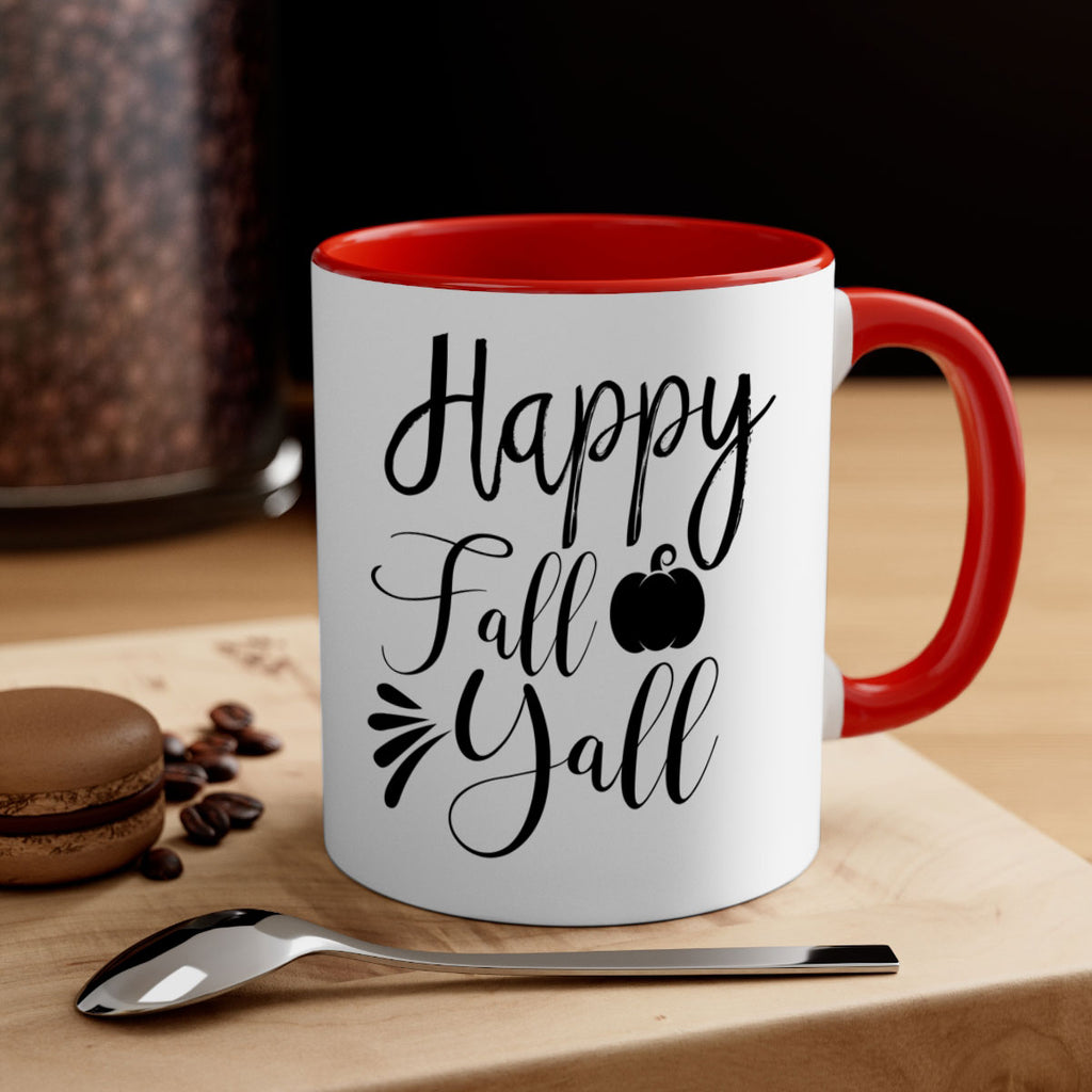 happy fall yall 231#- fall-Mug / Coffee Cup