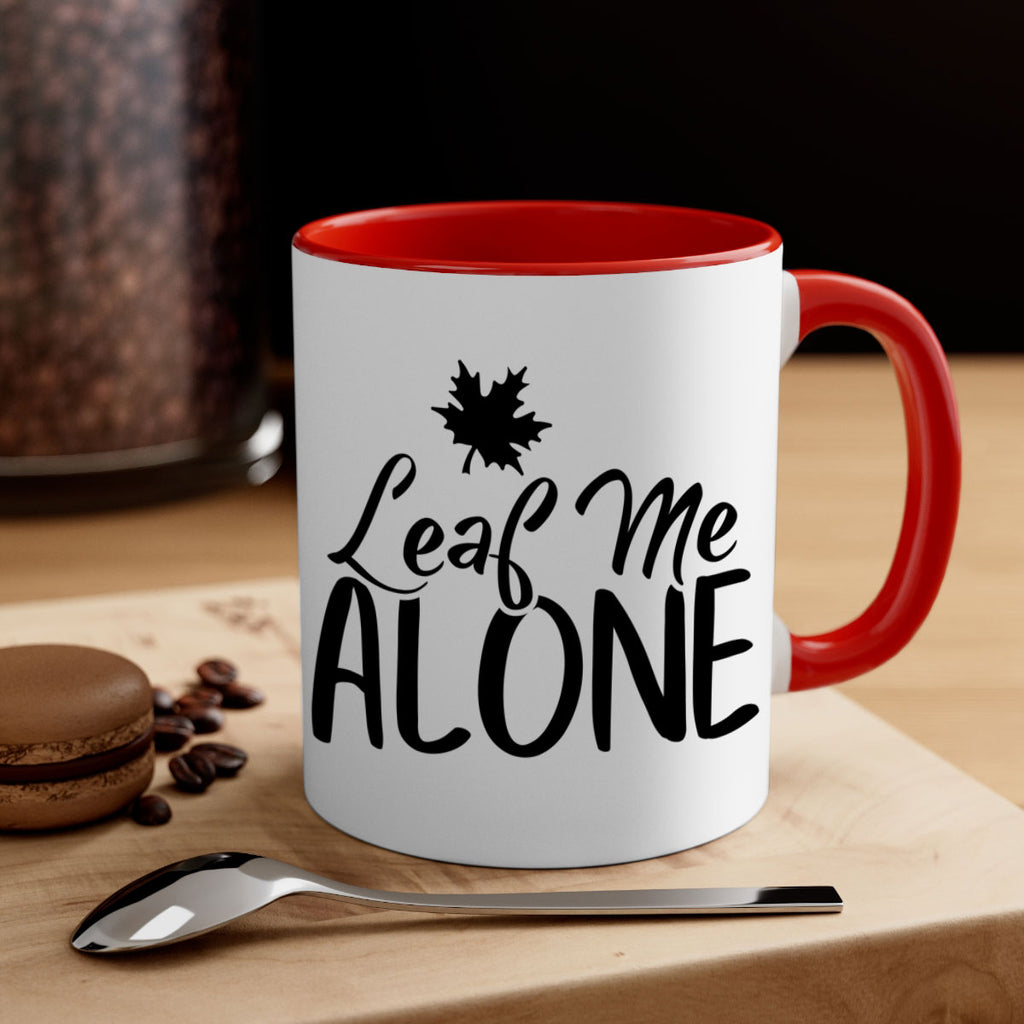 leaf me alone 386#- fall-Mug / Coffee Cup