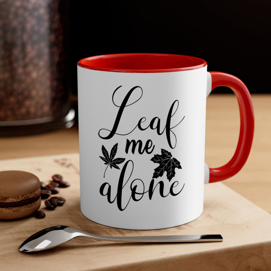 leaf me alone 387#- fall-Mug / Coffee Cup