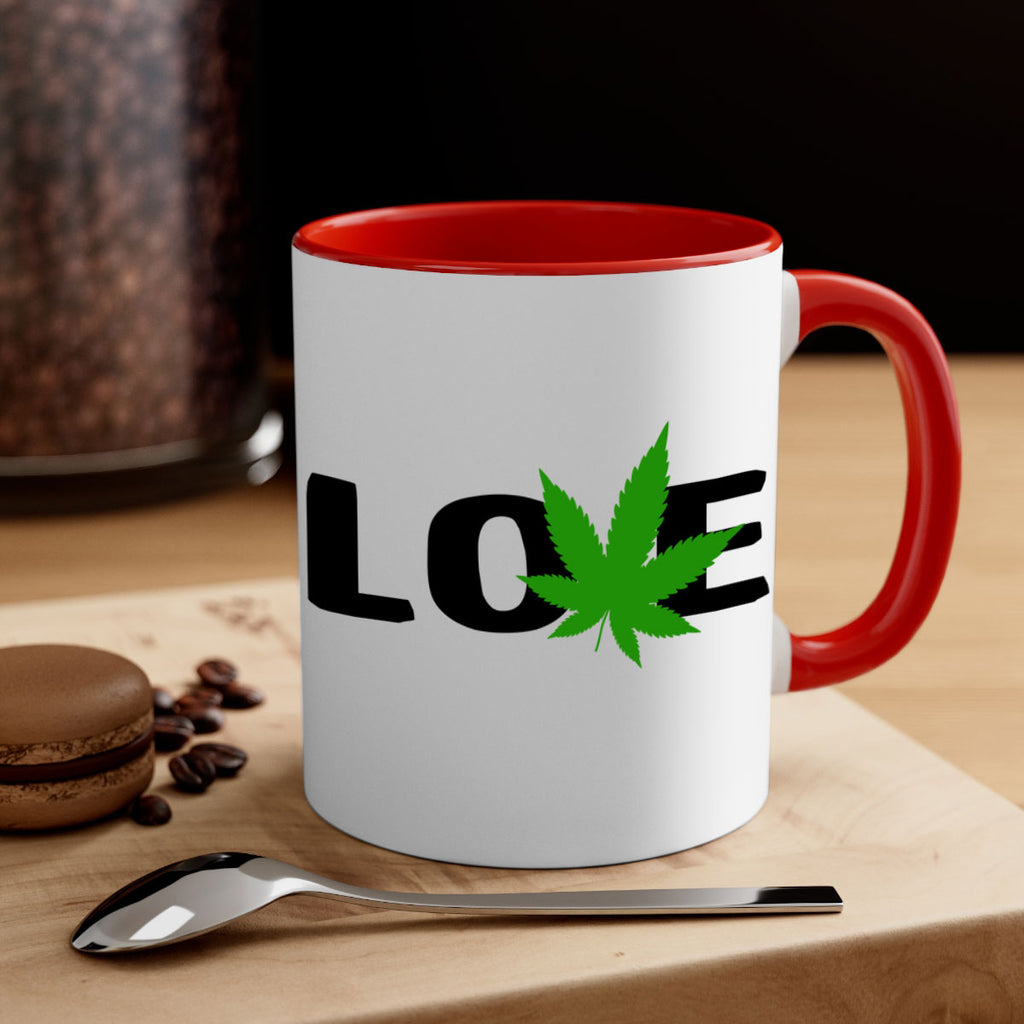 love cannabis 190#- marijuana-Mug / Coffee Cup