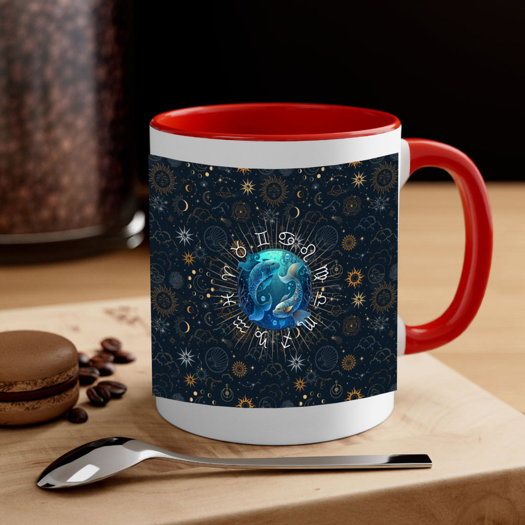 pisces Straight 366#- zodiac-Mug / Coffee Cup