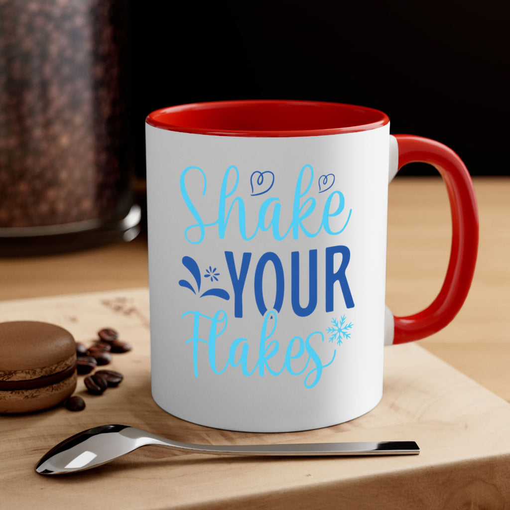 shake your flakes 359#- winter-Mug / Coffee Cup