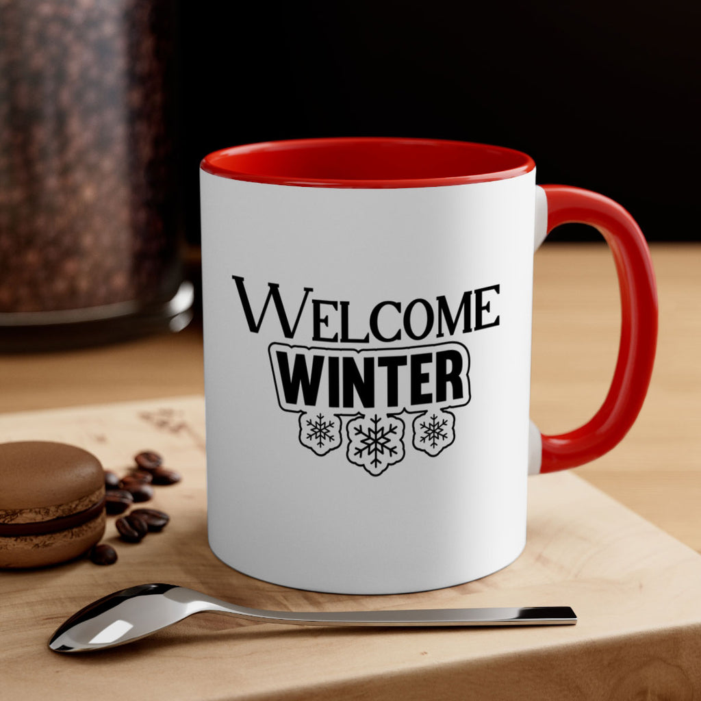 welcome winter 474#- winter-Mug / Coffee Cup