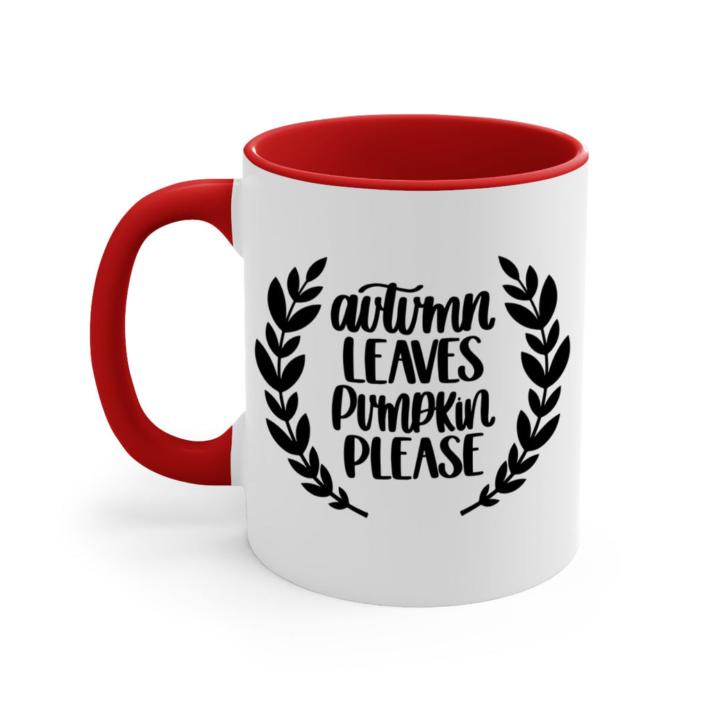 Autumn Leaves Pumpkin Please 476#- fall-Mug / Coffee Cup