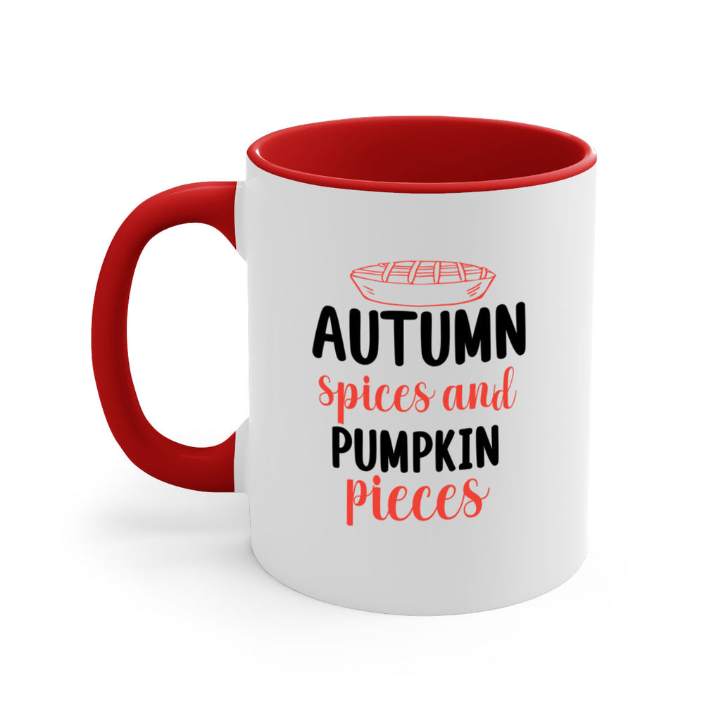 Autumn spices and pumpkin pieces 32#- fall-Mug / Coffee Cup