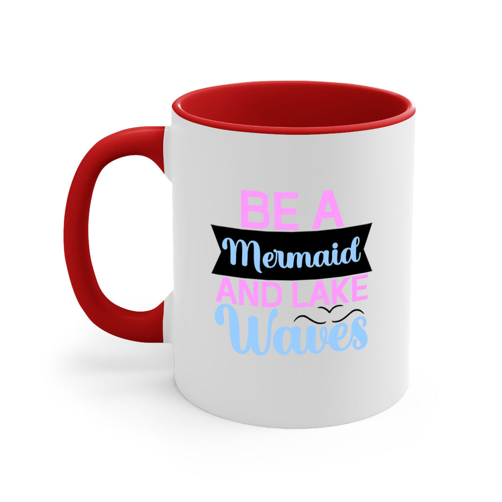 Be A Mermaid And Lake Waves 42#- mermaid-Mug / Coffee Cup