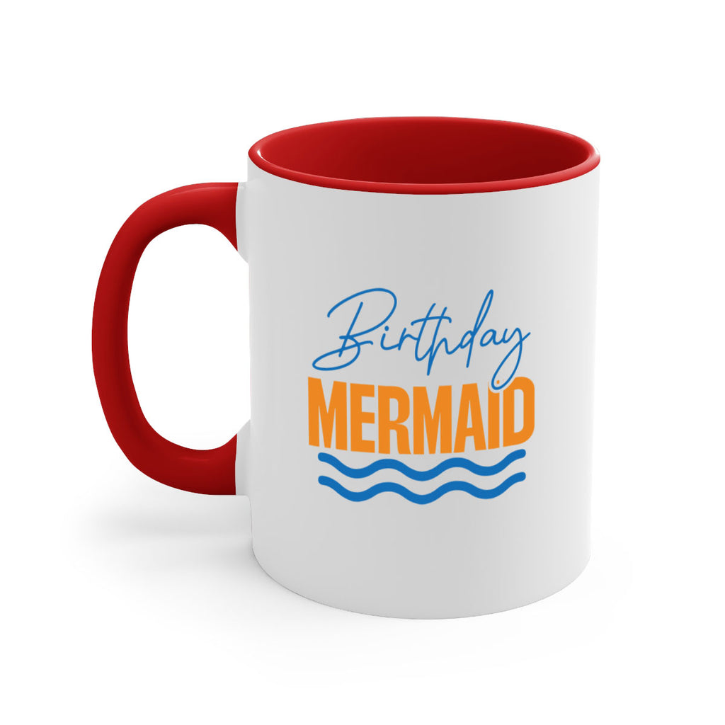 Birthday Mermaid 73#- mermaid-Mug / Coffee Cup