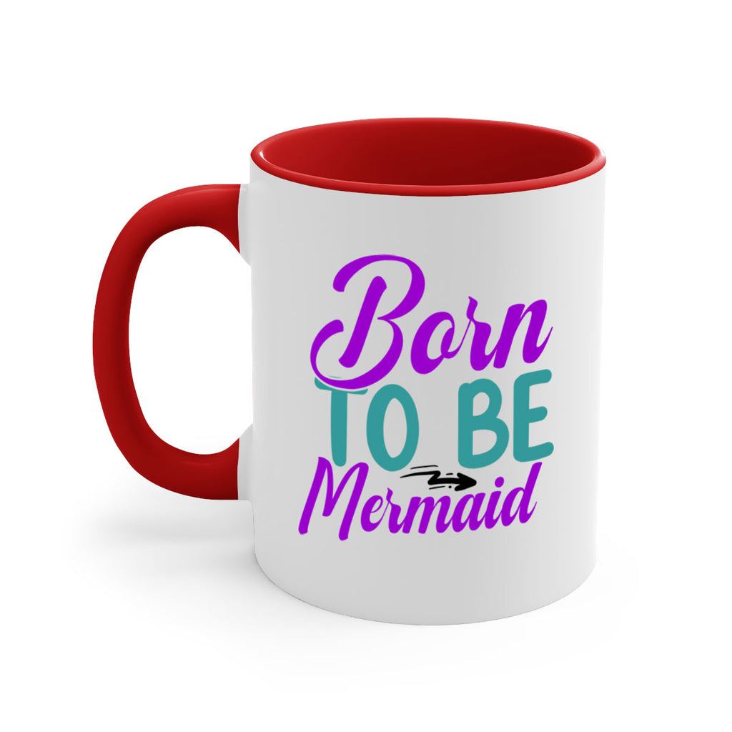 Born To Be Mermaid 82#- mermaid-Mug / Coffee Cup