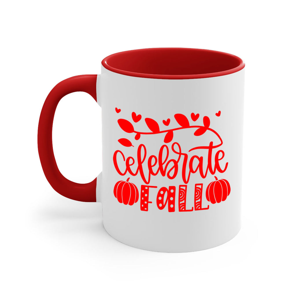 Celebrate Fall 59#- fall-Mug / Coffee Cup