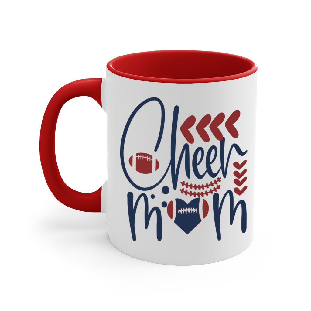 Cheer mom 1558#- football-Mug / Coffee Cup