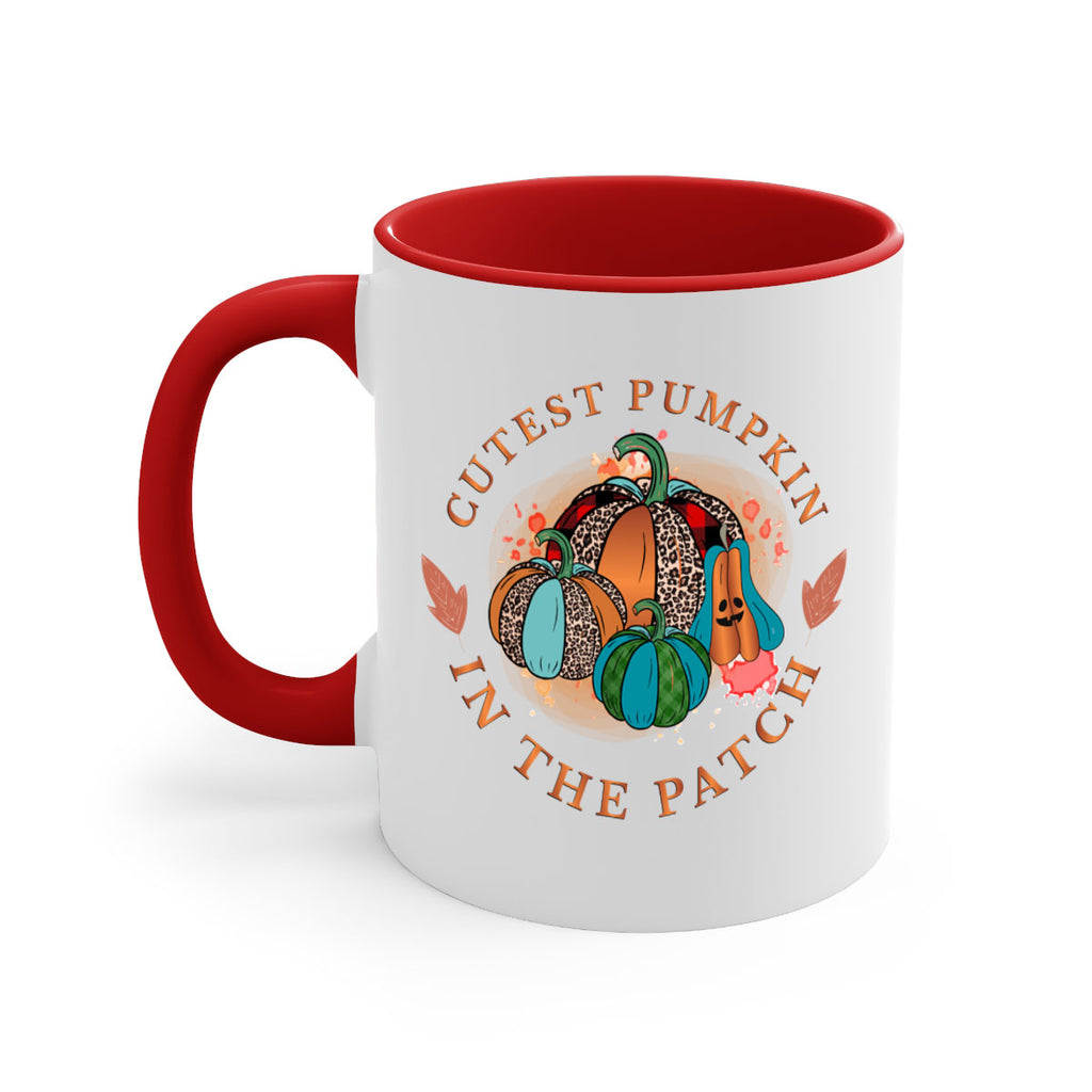 Cutest Pumpkin in the Patch 65#- fall-Mug / Coffee Cup