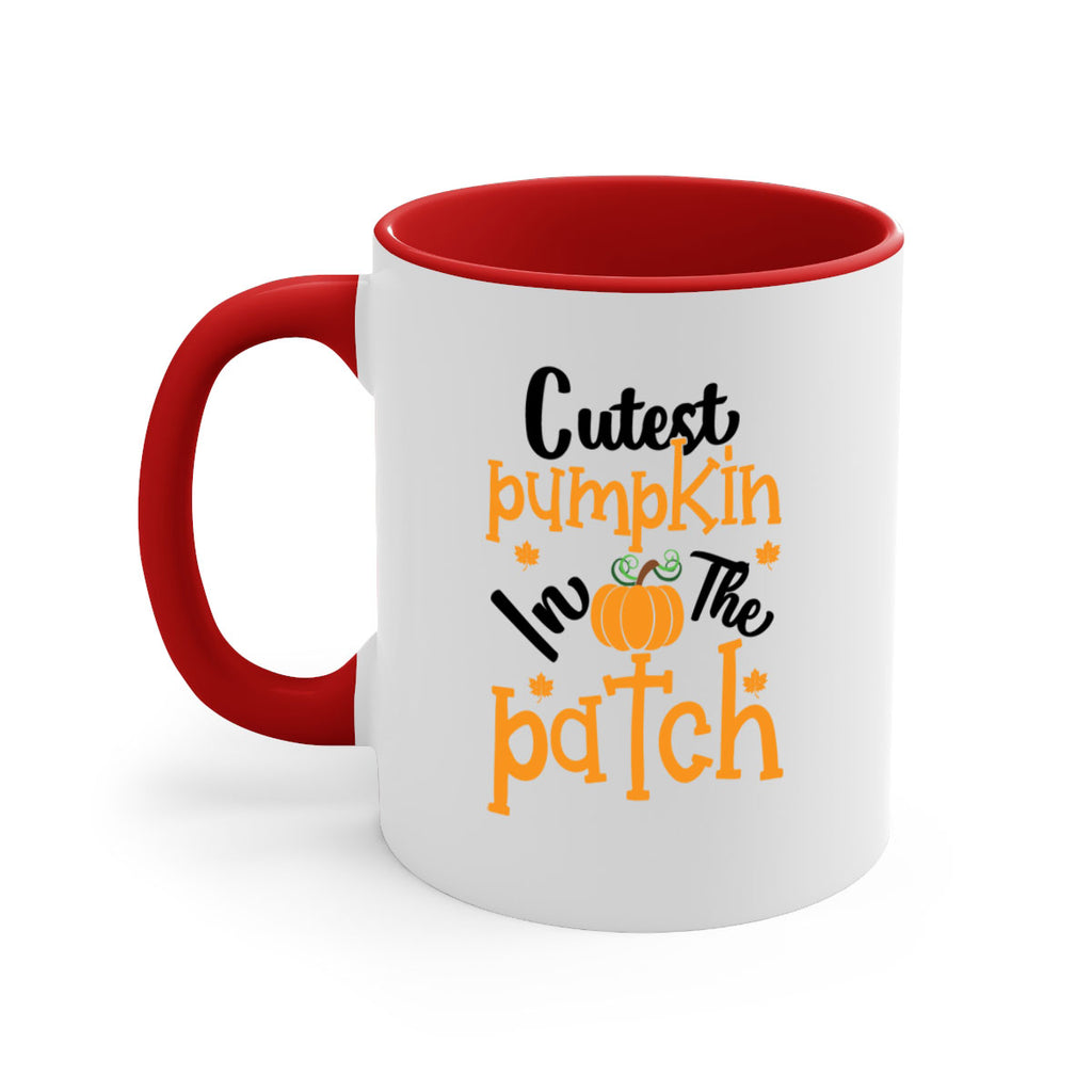 Cutestpumpkininthepatch 66#- fall-Mug / Coffee Cup