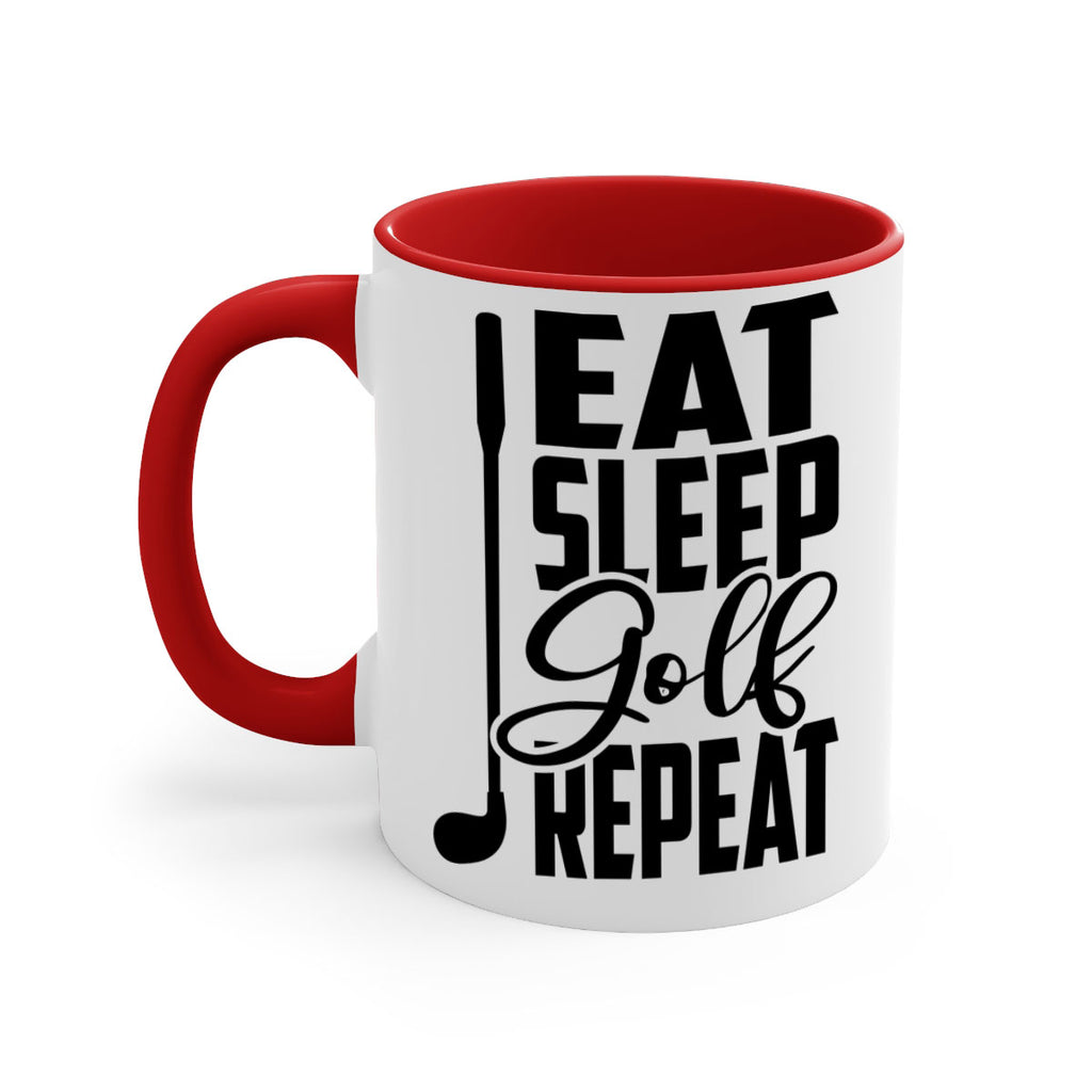 Eat Sleep Golf Repeat 1312#- golf-Mug / Coffee Cup