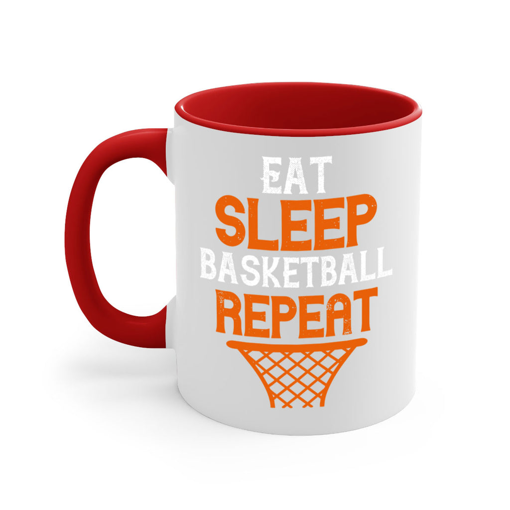 Eat more sleep basketball repeat 2350#- basketball-Mug / Coffee Cup