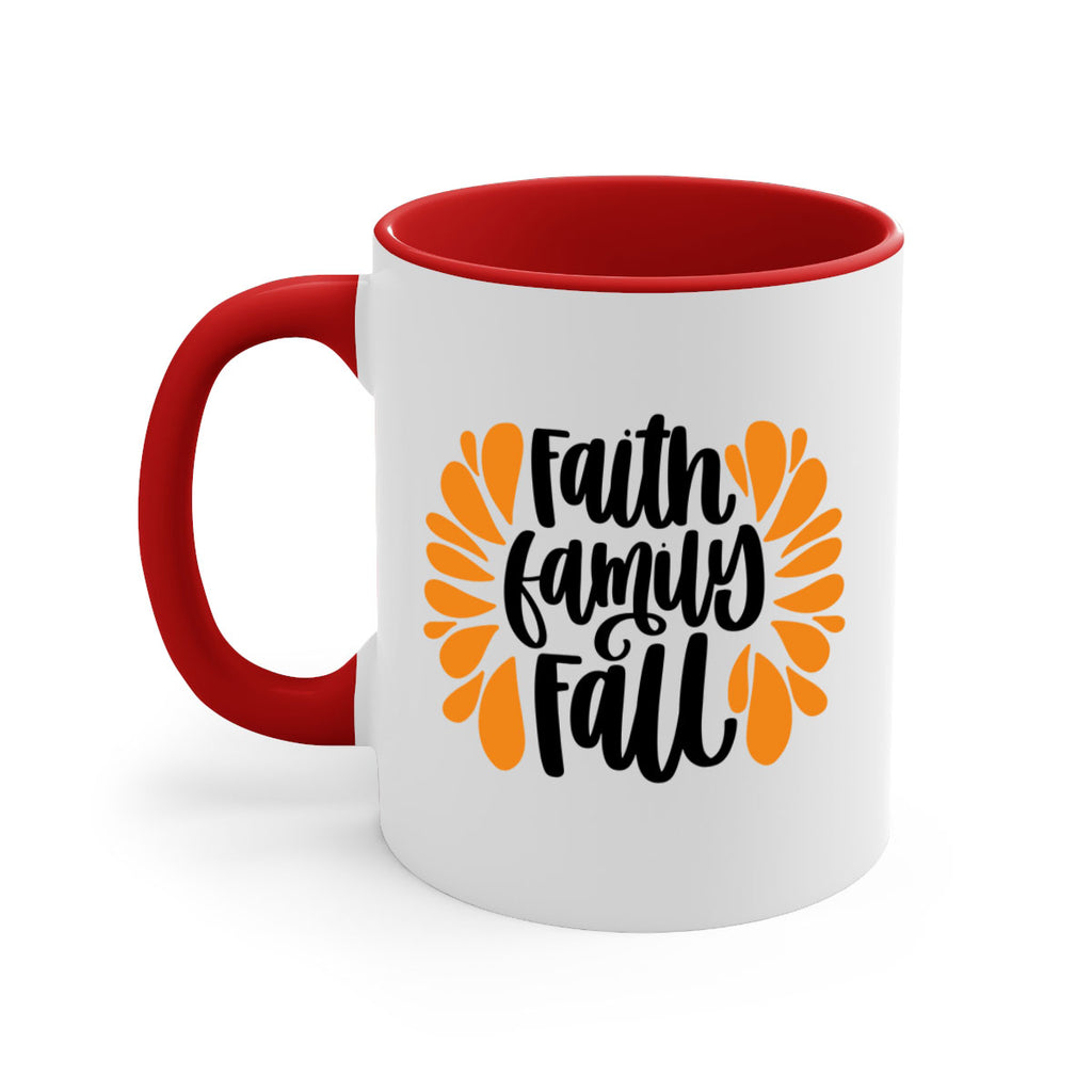 Faith Family Fall 481#- fall-Mug / Coffee Cup
