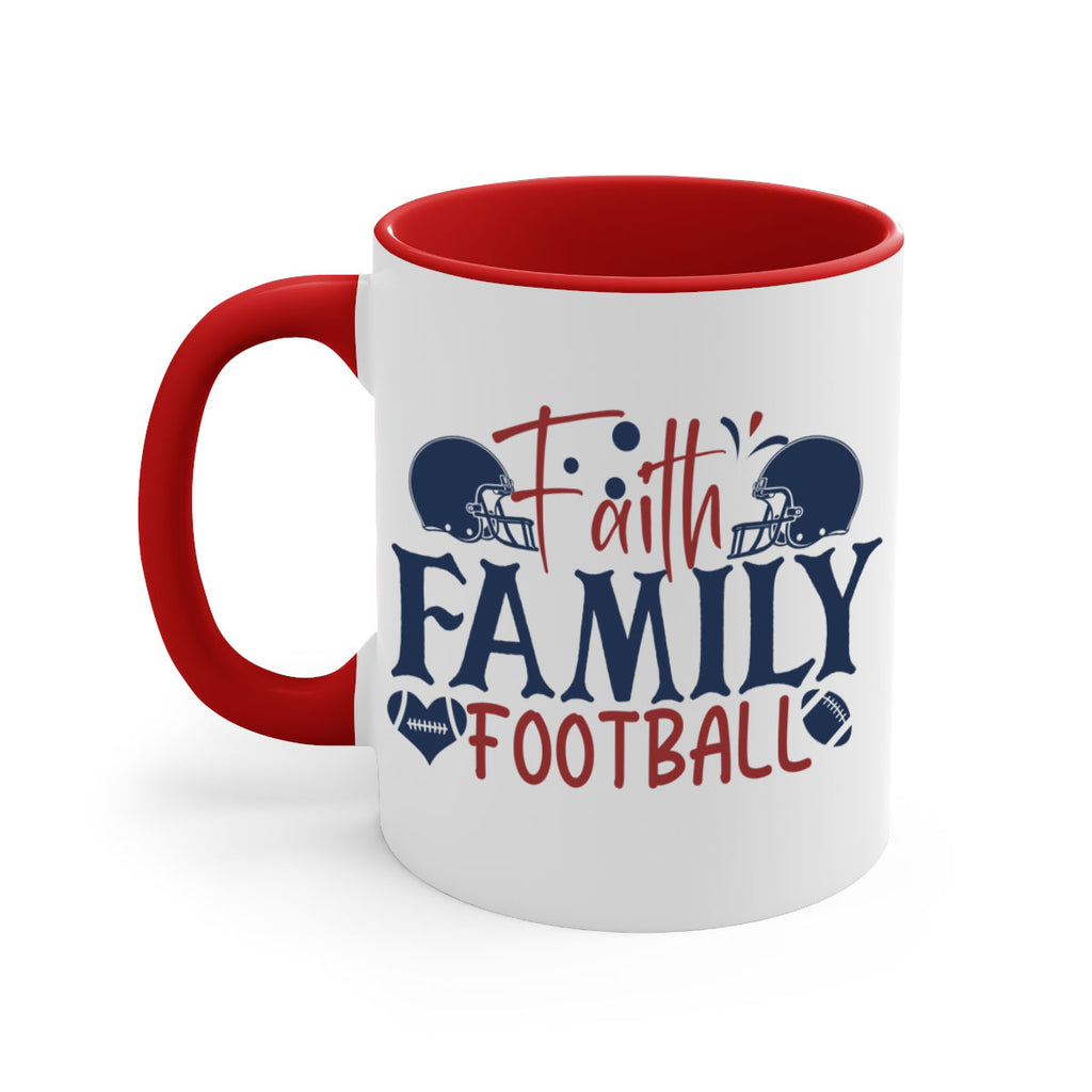 Faith family football 1546#- football-Mug / Coffee Cup