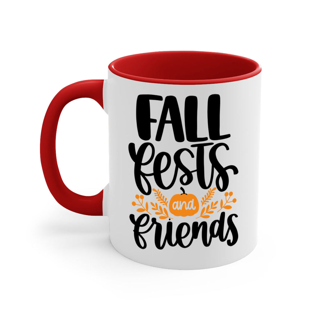 Fall Fests And Friends 484#- fall-Mug / Coffee Cup