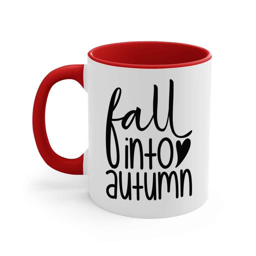 Fall Into Autumn 106#- fall-Mug / Coffee Cup