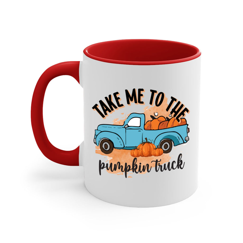 Fall Pumpkin Truck 128#- fall-Mug / Coffee Cup