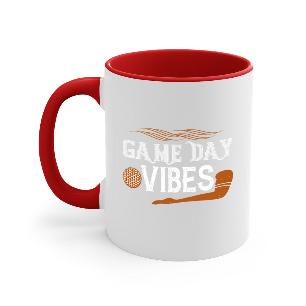 Game day vibes 1222#- football-Mug / Coffee Cup