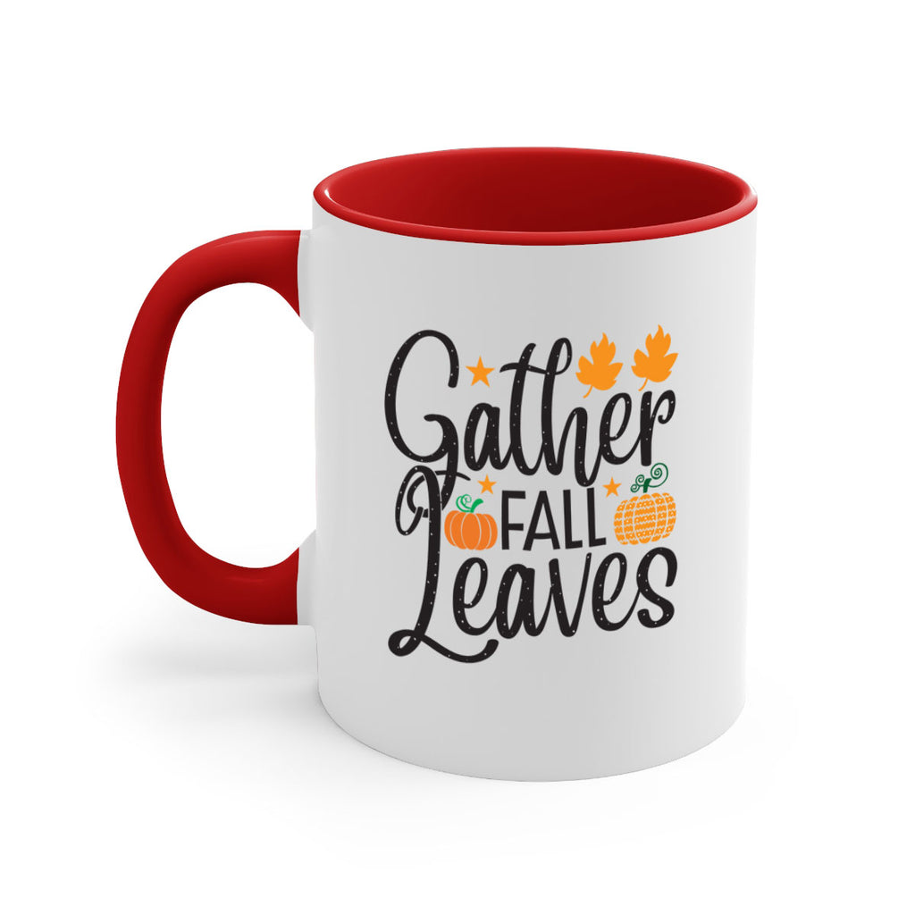 Gatherfallleaves 189#- fall-Mug / Coffee Cup