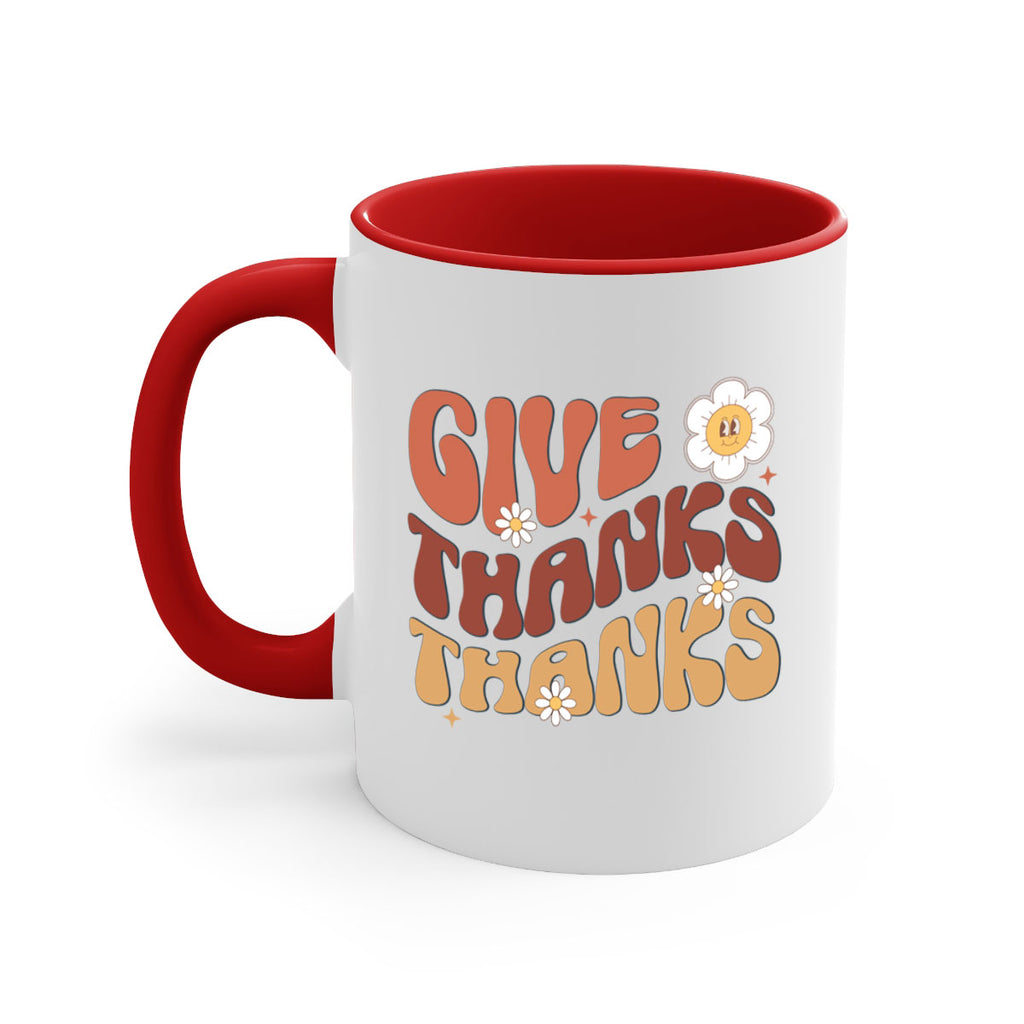 Give Thanks 196#- fall-Mug / Coffee Cup