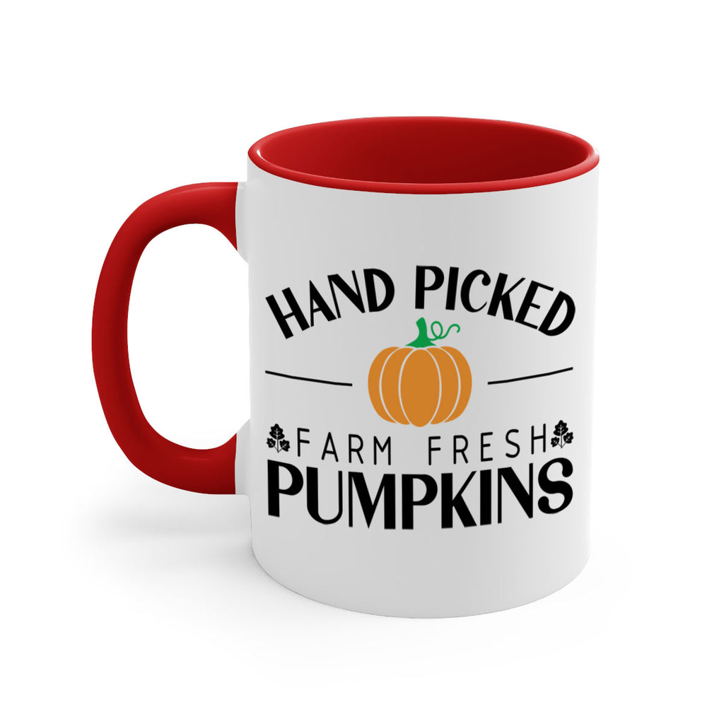 Hand Picked Farm Fresh Pumpkins 215#- fall-Mug / Coffee Cup