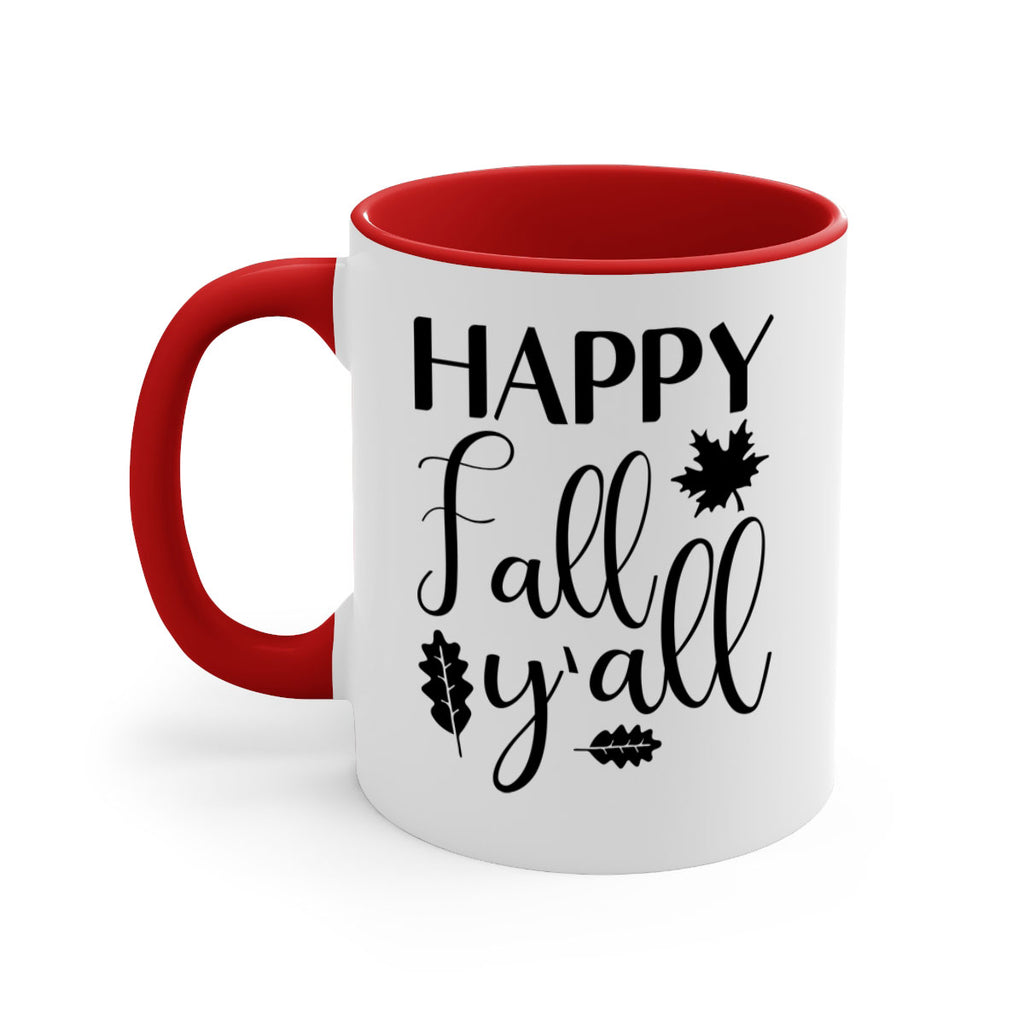 Happy Fall Y all 225#- fall-Mug / Coffee Cup