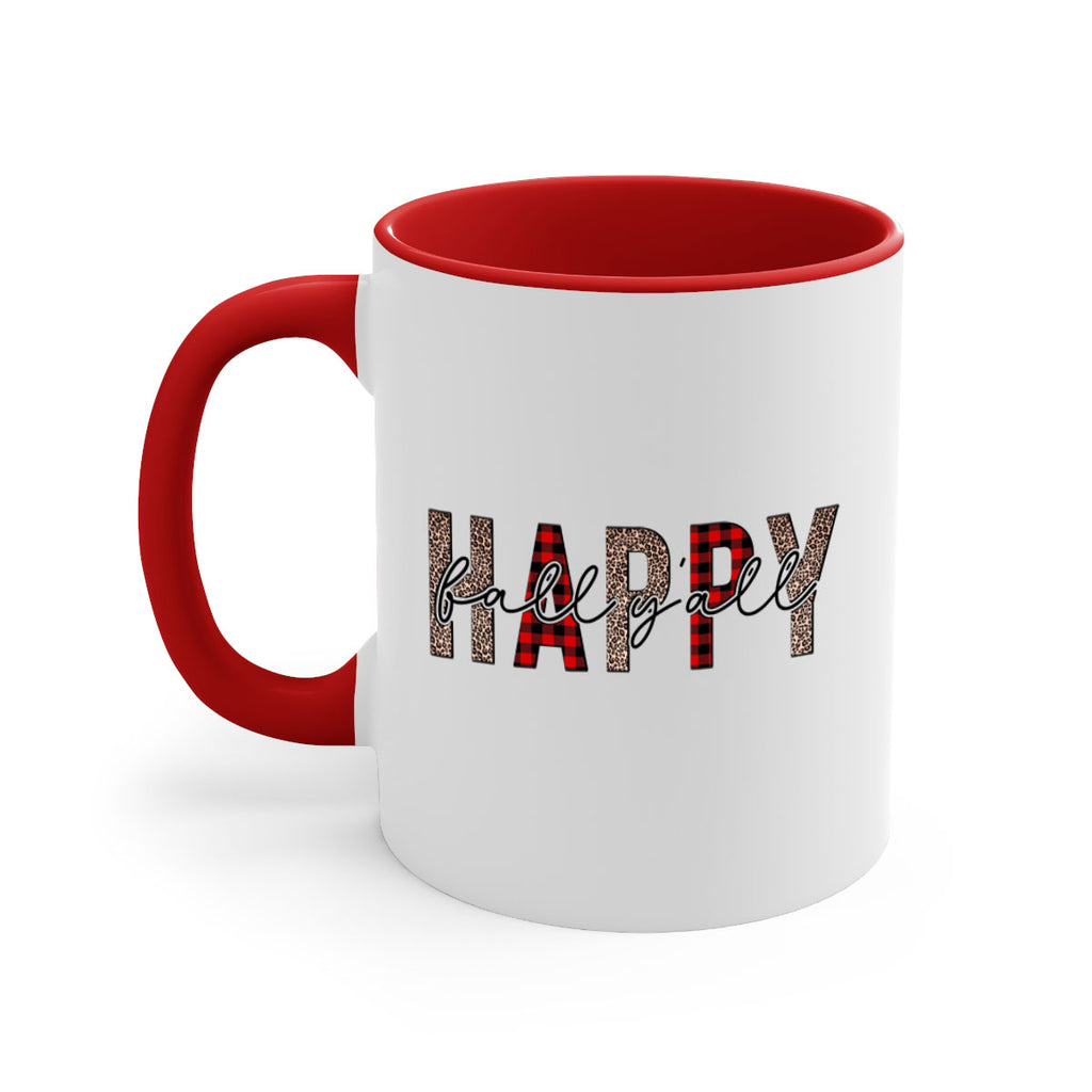 Happy Fall Y all 228#- fall-Mug / Coffee Cup