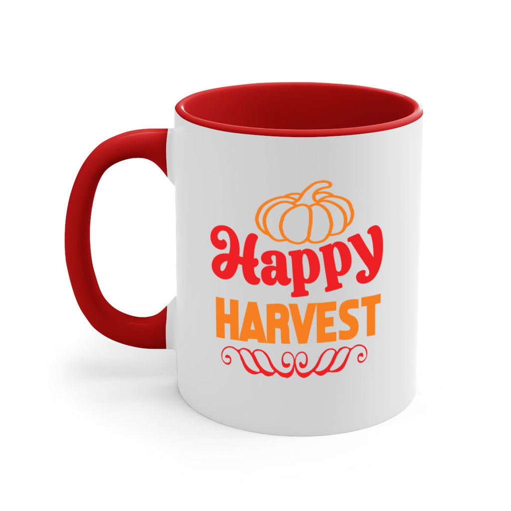 HappyHarvest 256#- fall-Mug / Coffee Cup