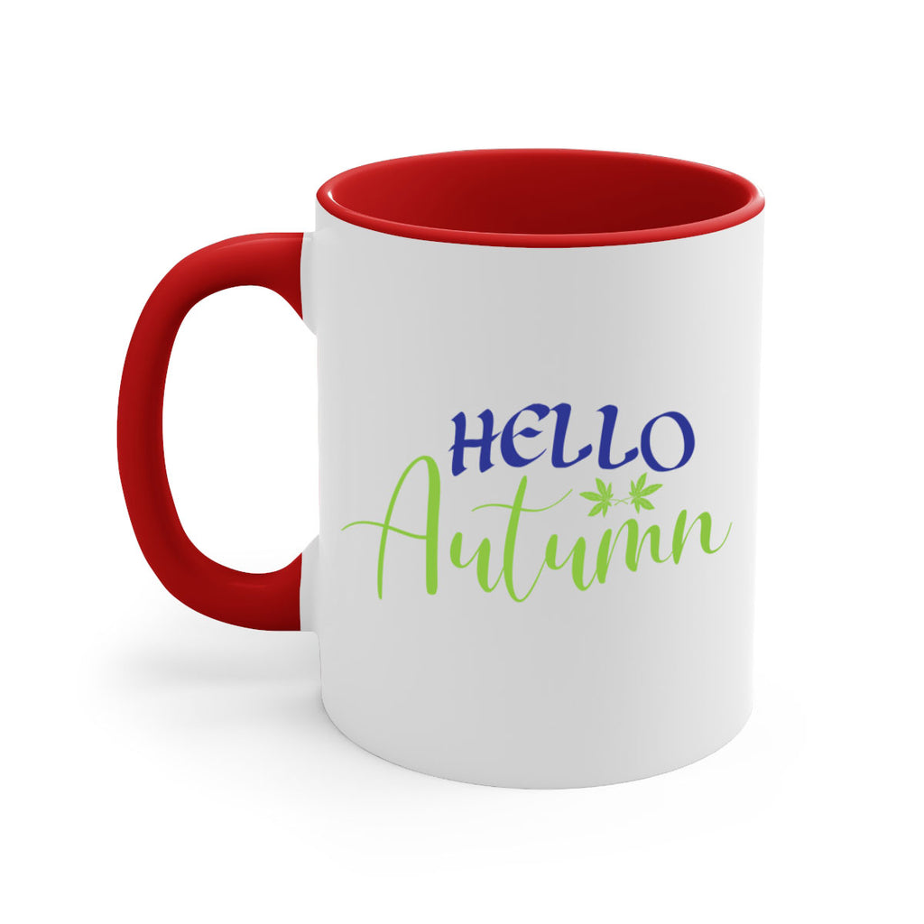 Hello Autumn 271#- fall-Mug / Coffee Cup