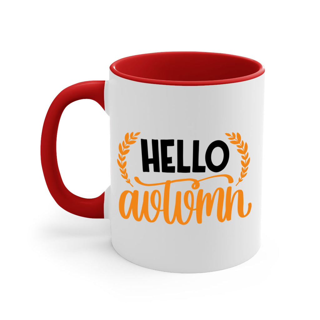 Hello Autumn 493#- fall-Mug / Coffee Cup