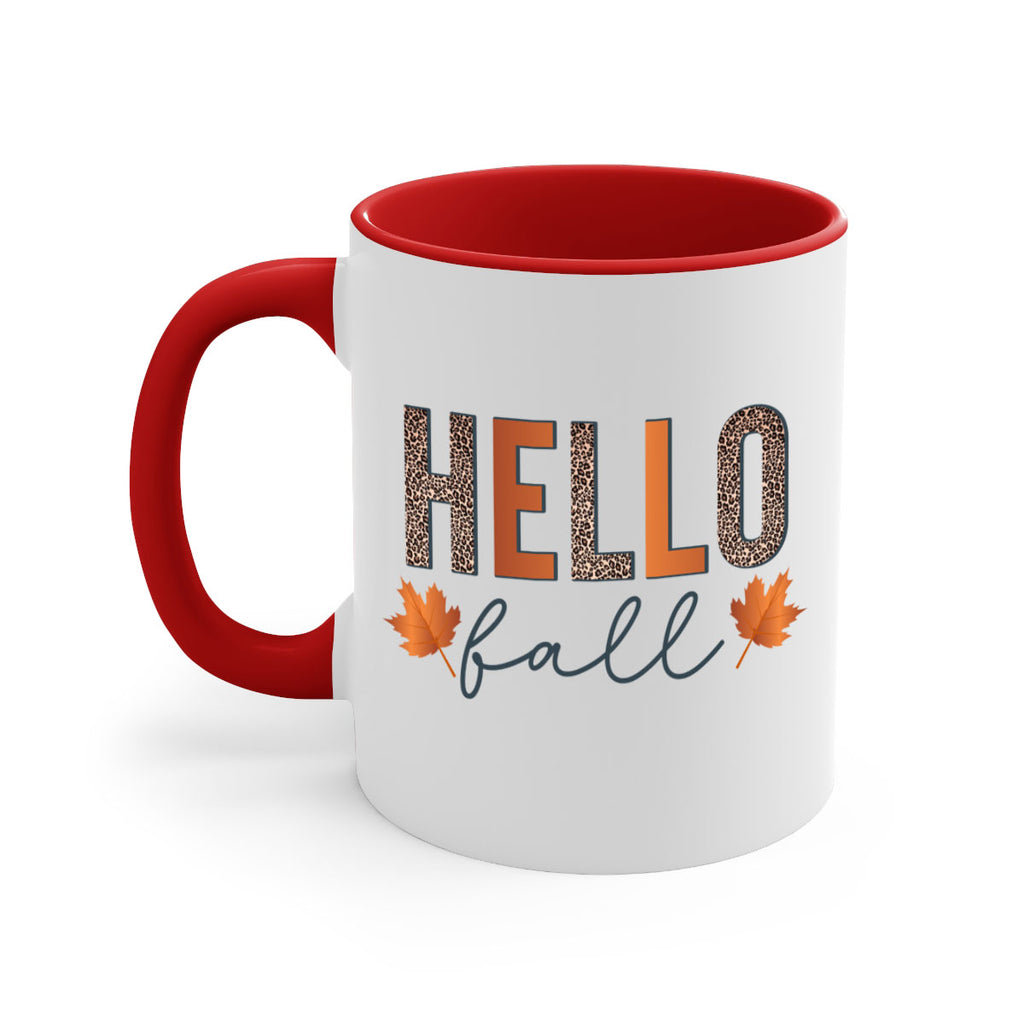 Hello Fall 272#- fall-Mug / Coffee Cup