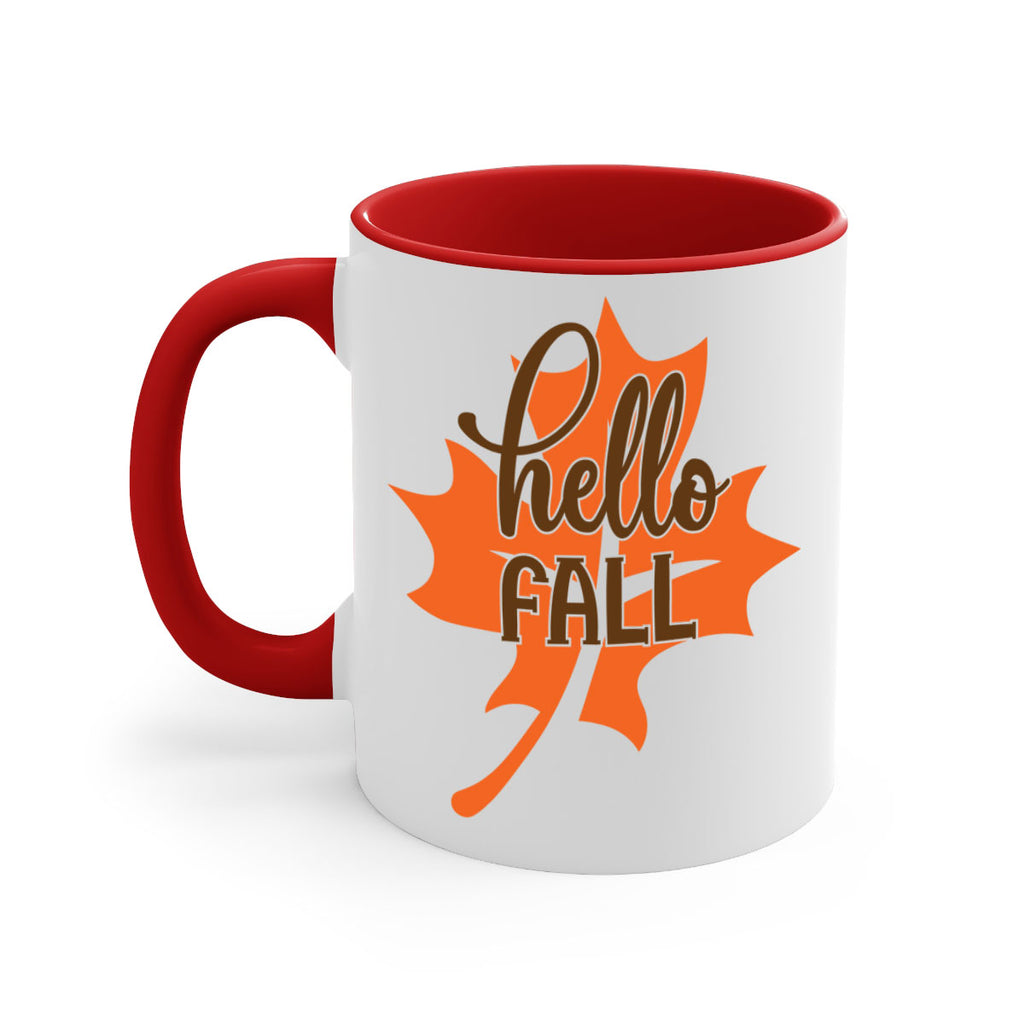 Hello Fall 273#- fall-Mug / Coffee Cup