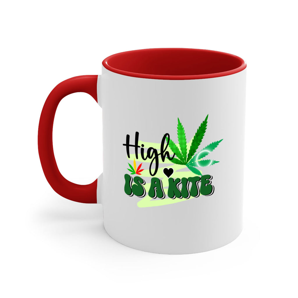 High is a Kite 116#- marijuana-Mug / Coffee Cup