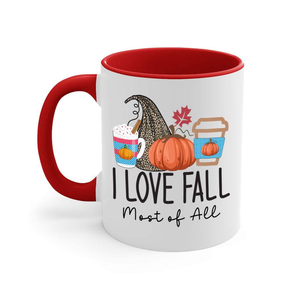 I Love Fall Most of All 332#- fall-Mug / Coffee Cup