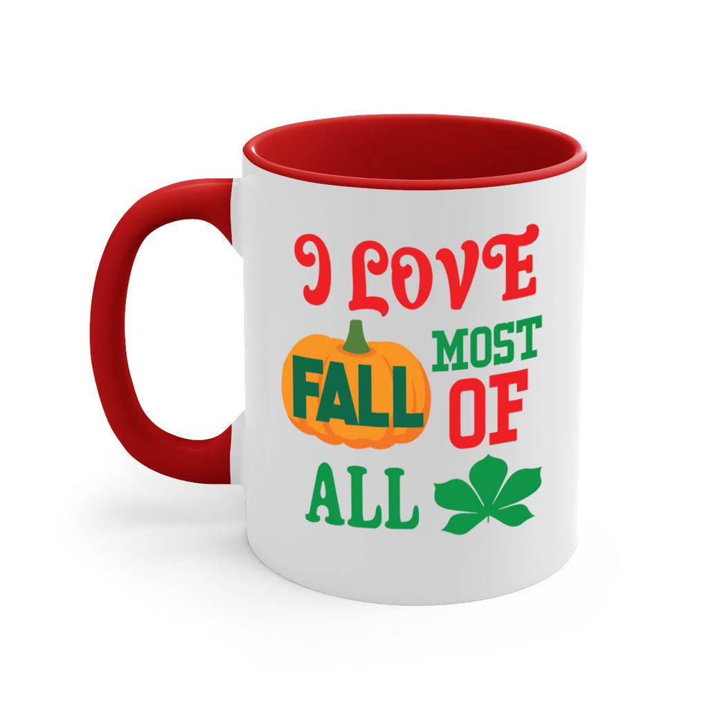 ILOVEFALLMOSTof 346#- fall-Mug / Coffee Cup