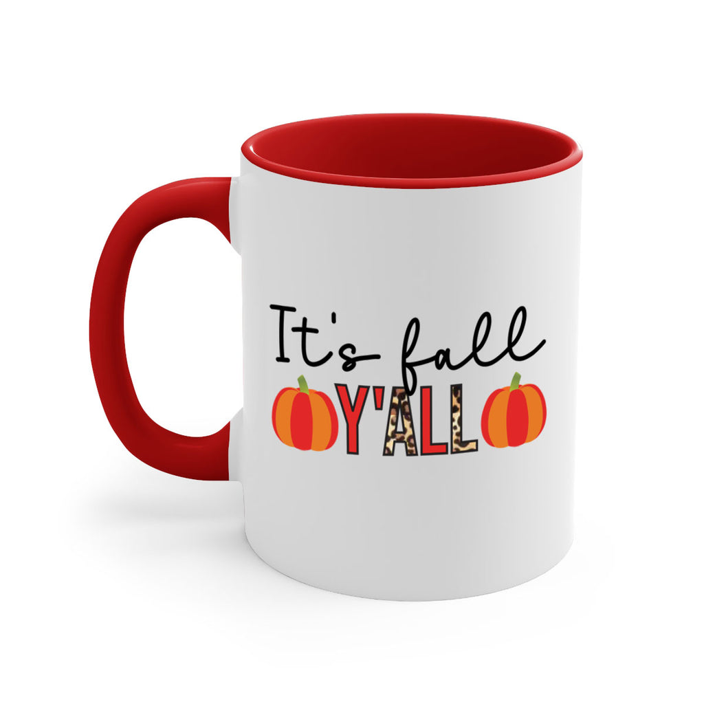 It s fall y all 364#- fall-Mug / Coffee Cup