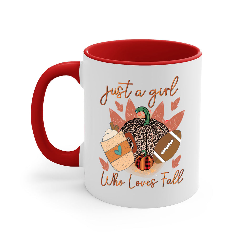 Just A Girl Who Loves Fall 384#- fall-Mug / Coffee Cup