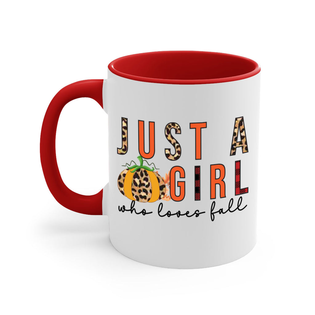 Just a Girl Who Loves Fall 382#- fall-Mug / Coffee Cup