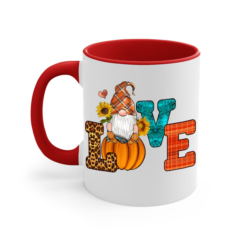 LOVEFallGnome 417#- fall-Mug / Coffee Cup