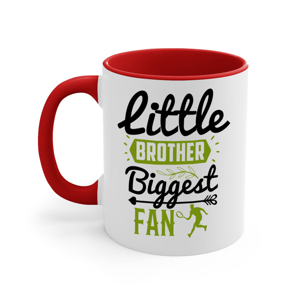 Little Brother Biggest Fan 892#- tennis-Mug / Coffee Cup