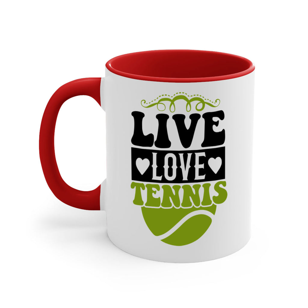 Live Love Tennis 817#- tennis-Mug / Coffee Cup