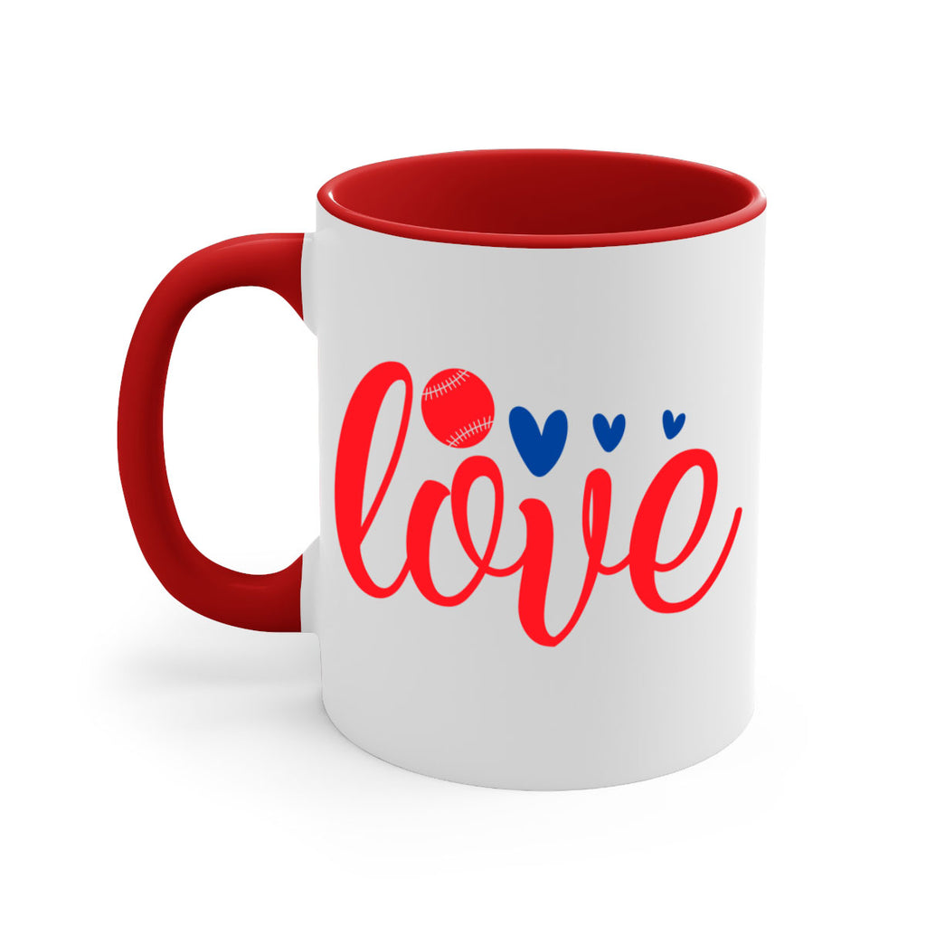 Love 2052#- baseball-Mug / Coffee Cup