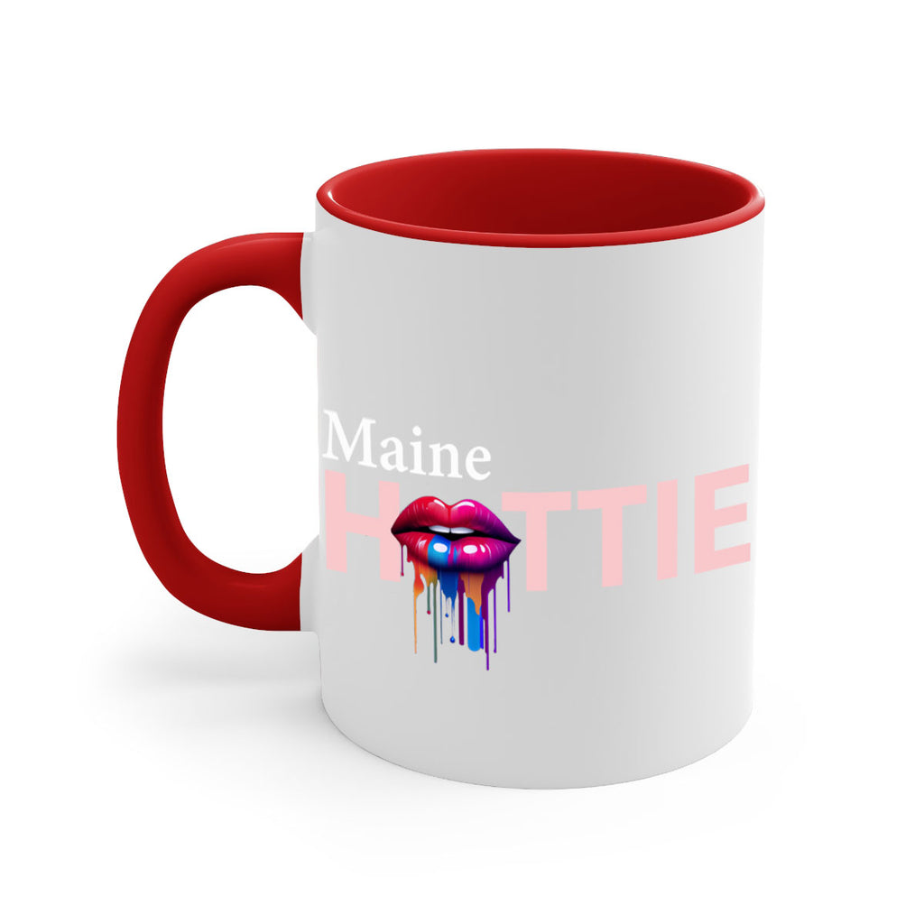 Maine Hottie with dripping lips 93#- Hottie Collection-Mug / Coffee Cup