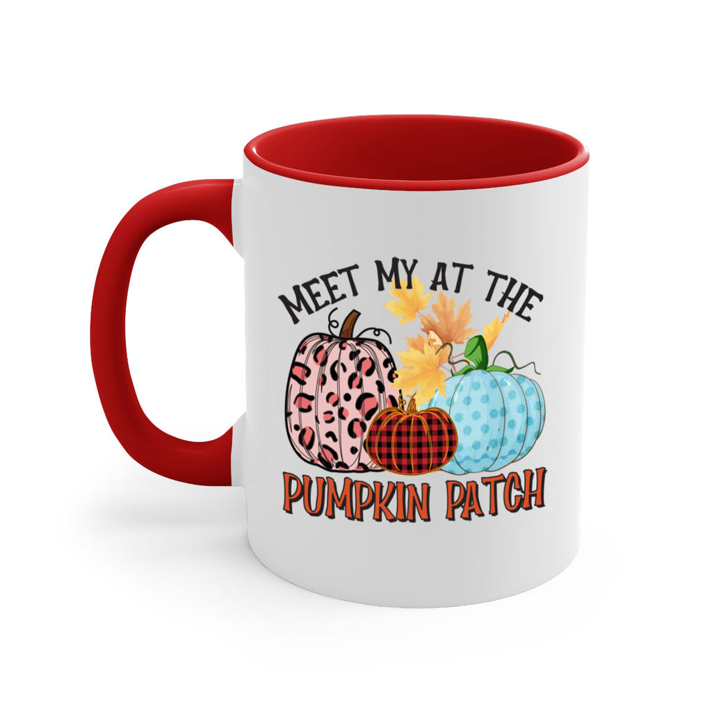 Meet My at the Pumpkin Patch 425#- fall-Mug / Coffee Cup
