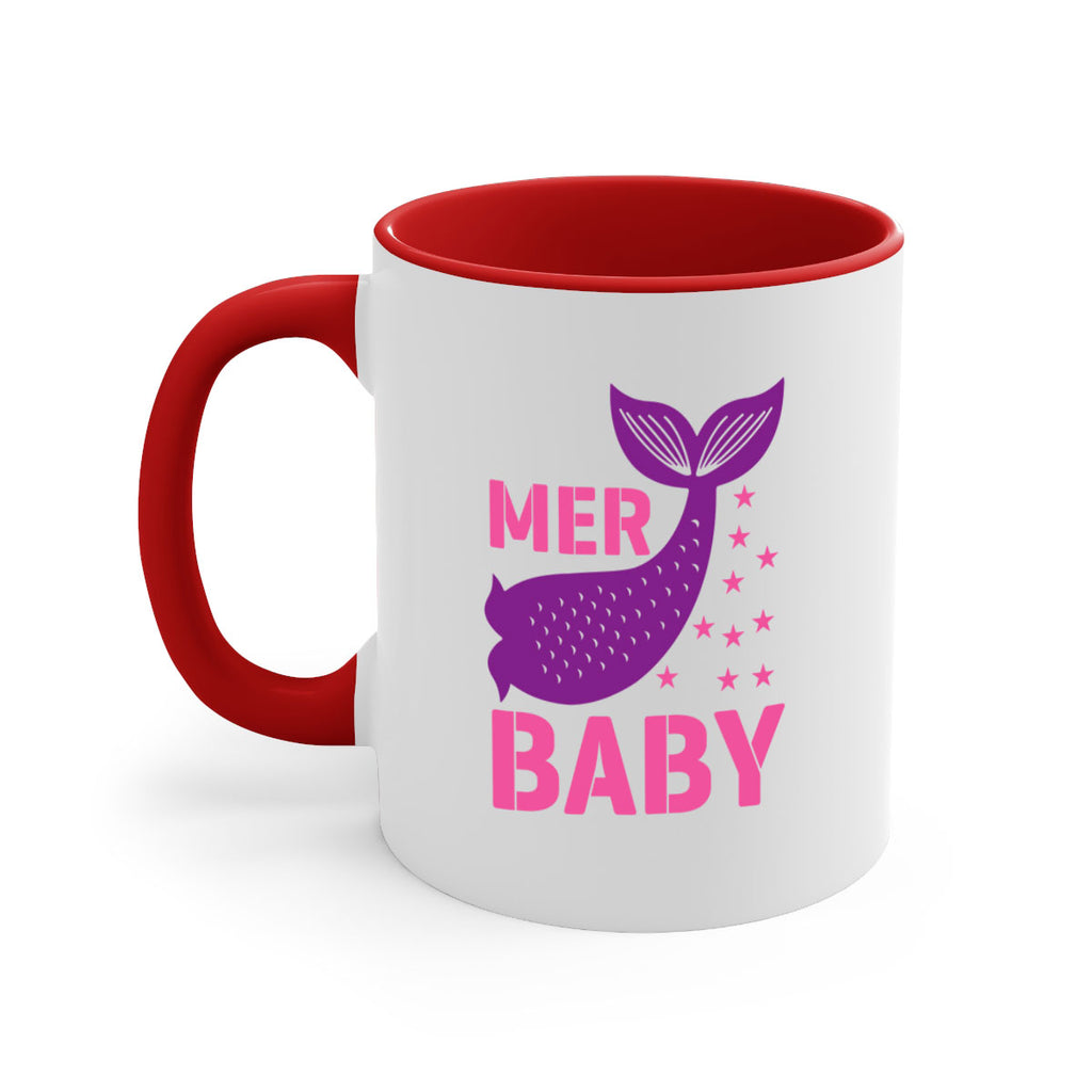 Mer Baby 321#- mermaid-Mug / Coffee Cup