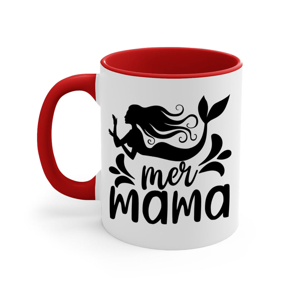 Mer mama 349#- mermaid-Mug / Coffee Cup